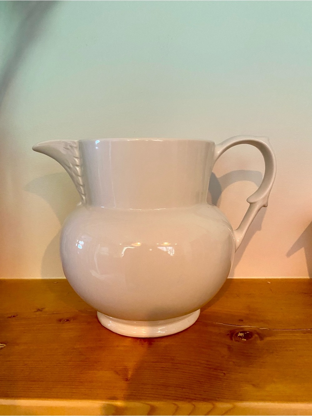 Vintage Stoneware Pitcher made in Brazil